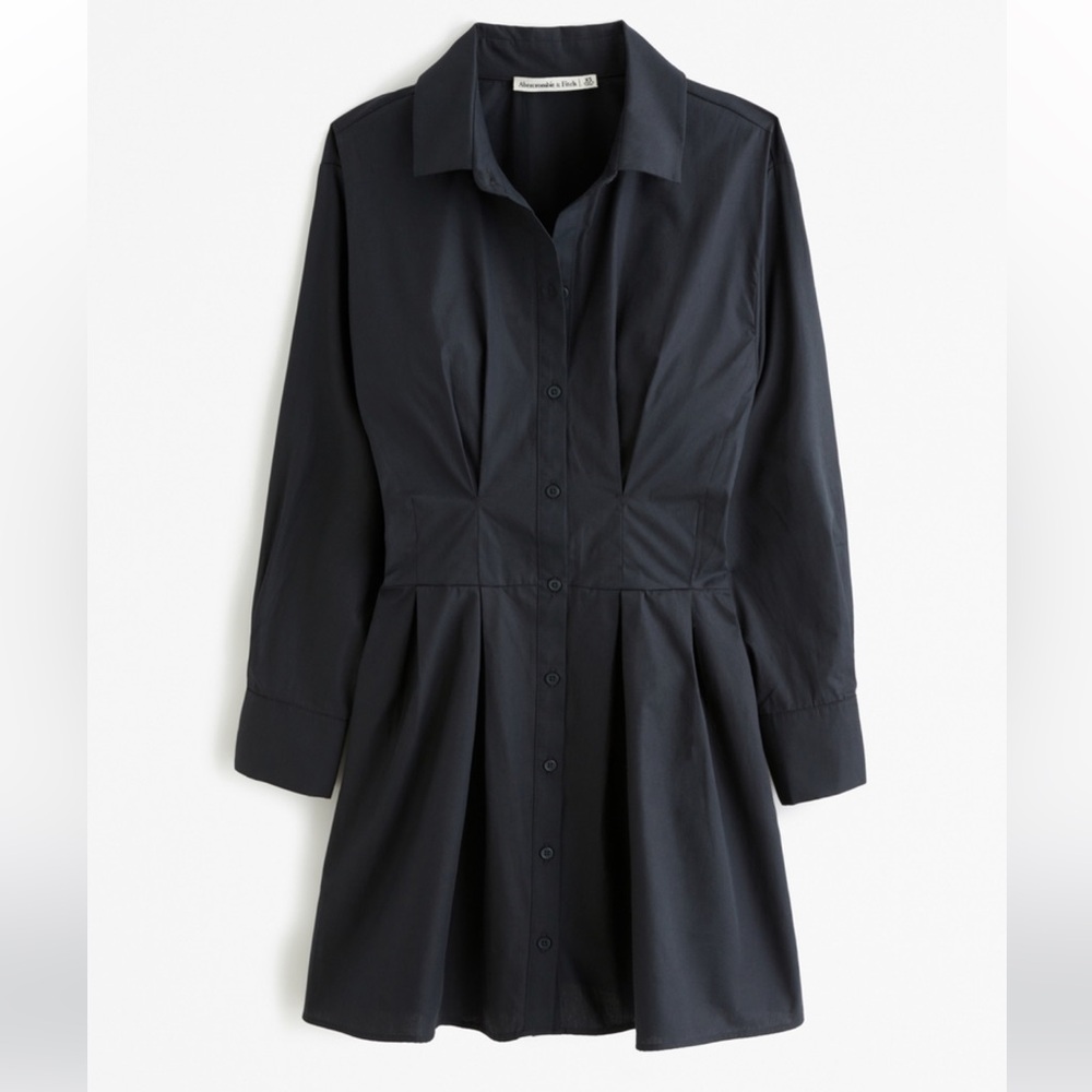 Abercrombie Long Sleeve Poplin Dress